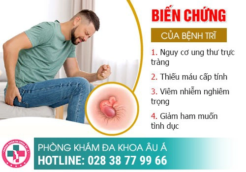 Bị vỡ búi trĩ có làm sao không?