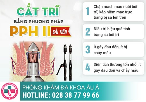 Cắt trĩ không nằm viện