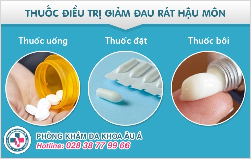 Thuốc điều trị giảm đau rát hậu môn loại nào hiệu quả?