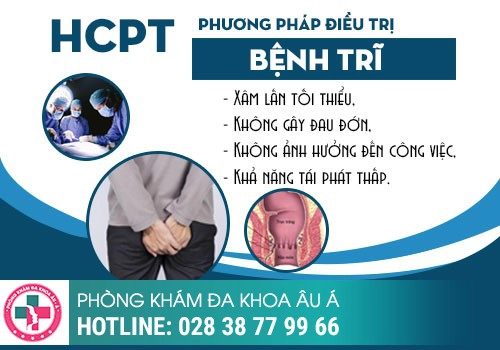 Điều trị bệnh trĩ bằng phương pháp HCPT