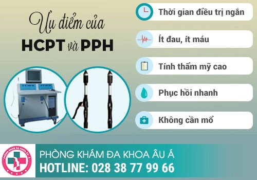 Những ưu điểm của cách chữa trị bệnh trĩ PPH và HCPT
