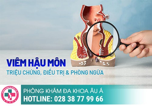 Triệu chứng viêm loét vùng hậu môn