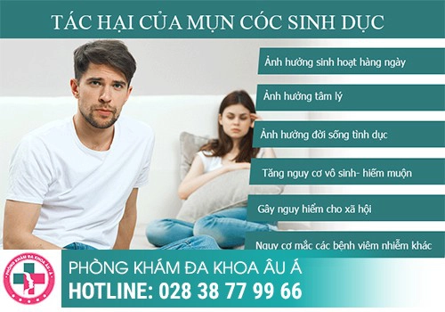 Mụn cóc ở vùng kín nguy hiểm ra sao?