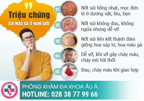 Mọc mụn ở đầu dương vật là triệu chứng của bệnh lý gì?