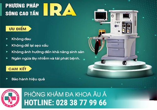 Điều trị mụn rộp sinh dục bằng phương pháp sóng cao tần IRA