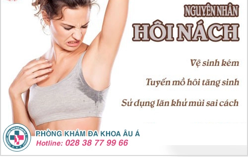 Dấu hiệu hôi nách không thể bỏ qua