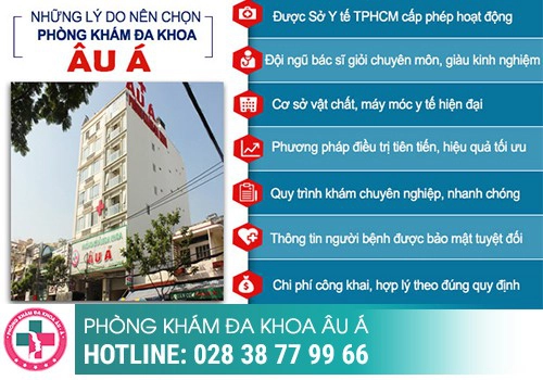 VÌ SAO NÊN CHỌN PHÒNG KHÁM ĐA KHOA ÂU Á ĐỂ CHỮA BỆNH LẬU 