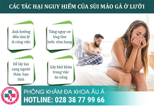 Tổng quan về sùi mào gà ở môi
