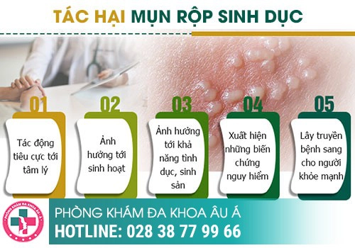 Bệnh mụn rộp sinh dục nguy hiểm như thế nào?