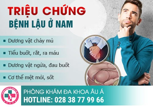 triệu chứng bệnh lậu ở nam giới