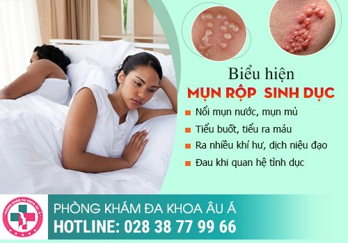 Dấu hiệu và triệu chứng nhận biết của bệnh mụn rộp sinh dục