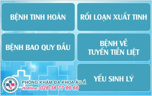 bệnh ngoại khoa nam thường gặp và cách hỗ trợ chữa hiệu quả
