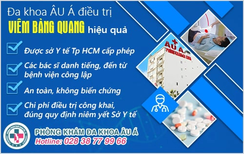 Nguyên nhân và dấu hiệu viêm bàng quang nam, nữ