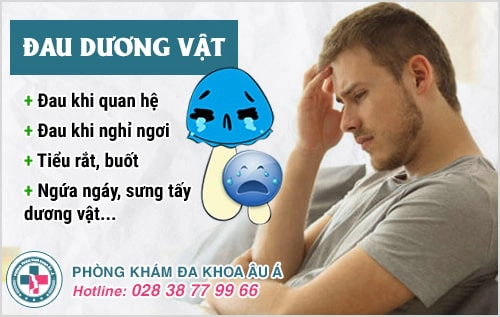 đau dương vật