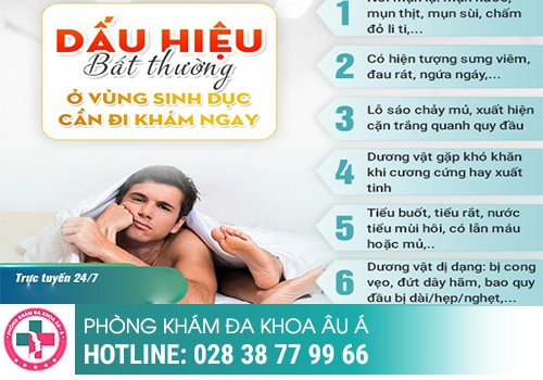 khám ngoại khoa nam giới