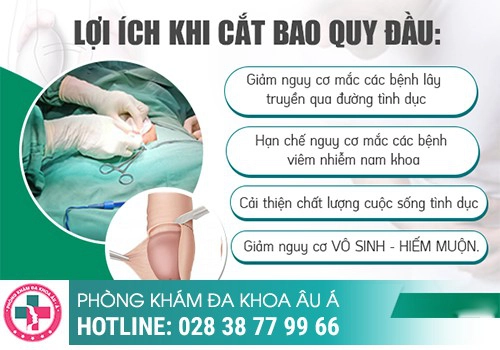 Lý do nam giới cần cắt bao quy đầu