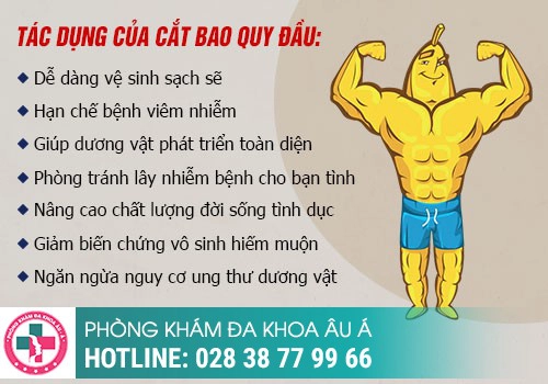 Địa chỉ cắt bao quy đầu uy tín tại TPHCM