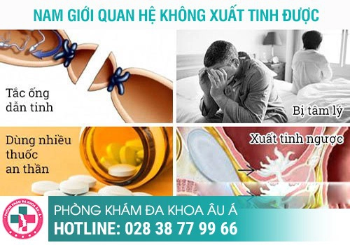 Nguyên nhân gây bệnh khó xuất tinh 