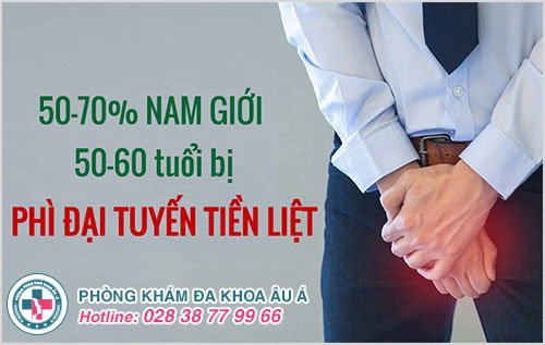 Phì đại tuyến tiền liệt – căn bệnh nguy hiểm chớ xem thường