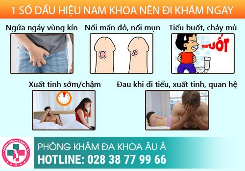 Khi nào cần thực hiện đi khám nam khoa?