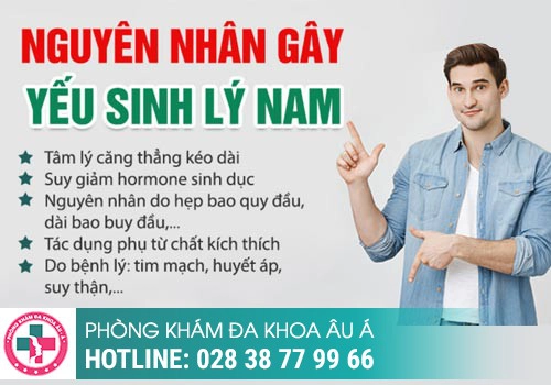 Như thế nào là yếu sinh lý ở nam giới?