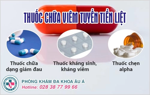 3 loại thuốc chữa viêm tuyến tiền liệt hiệu quả hiện nay