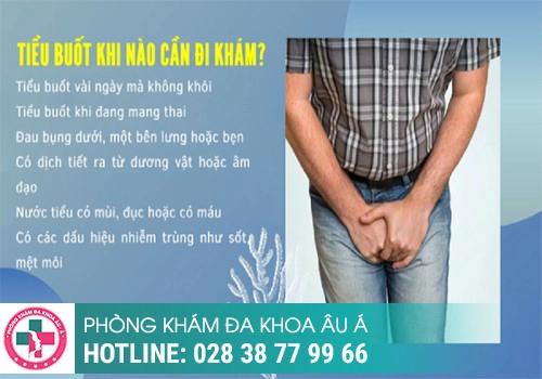 Các bệnh lý gây ra triệu chứng tiểu rắt tiểu buốt