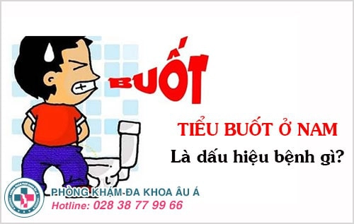 đi tiểu buốt ở nam giới