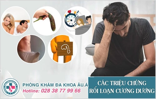 triệu chứng rối loạn cương dương