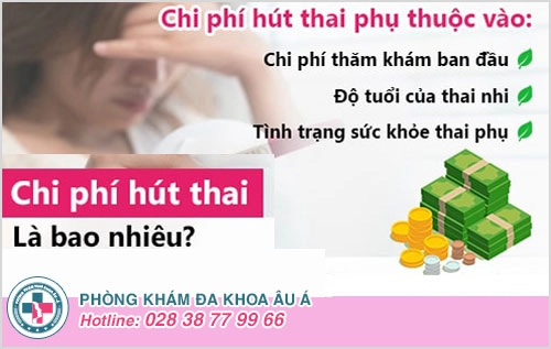 Hút thai bao nhiêu tiền? Địa chỉ hút thai ở TP HCM chi phí rẻ