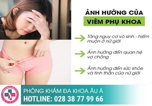 ẢNH HƯỞNG DO VIÊM NHIỄM PHỤ KHOA GÂY RA