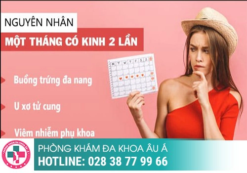 Tại sao lại có kinh 2 lần trong tháng?