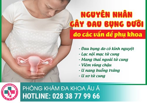 Nguyên nhân bị đau bụng dưới ở nữ sau khi quan hệ