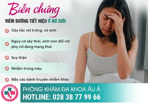 HẬU QUẢ CỦA NHIỄM TRÙNG ĐƯỜNG TIỂU KHI KHÔNG ĐIỀU TRỊ SỚM