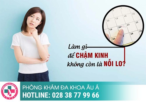 NGUYÊN NHÂN GÂY CHẬM KINH RA MÁU NÂU