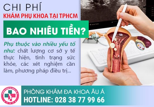 Chi phí khám phụ khoa ở HCM hết bao nhiêu tiền?