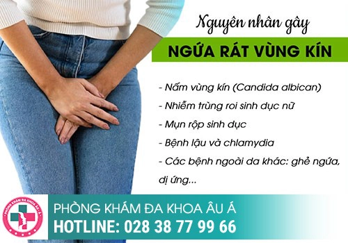 Nguyên nhân bị ngứa 2 bên mép vùng kín